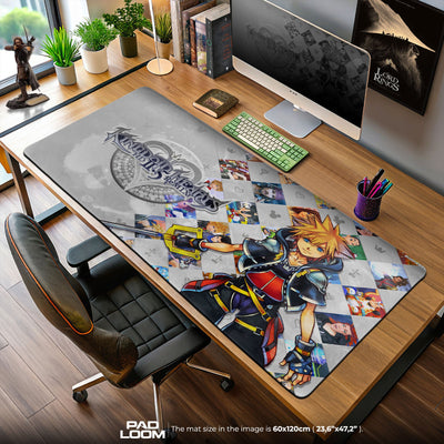 Kingdom Hearts Mouse Pad, HD Remix Gaming Desk Mat