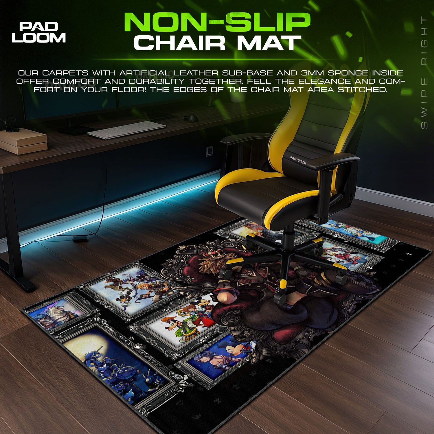 Lilo and Stitch Mouse Pad - Island Vibes Desk Mat Padloom