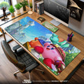 Kirby City of Light Mouse Pad, Game Dreamland Gaming Desk Mat Padloom