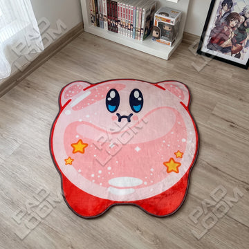 Kirby Rug - Shaped Gaming Area Rug