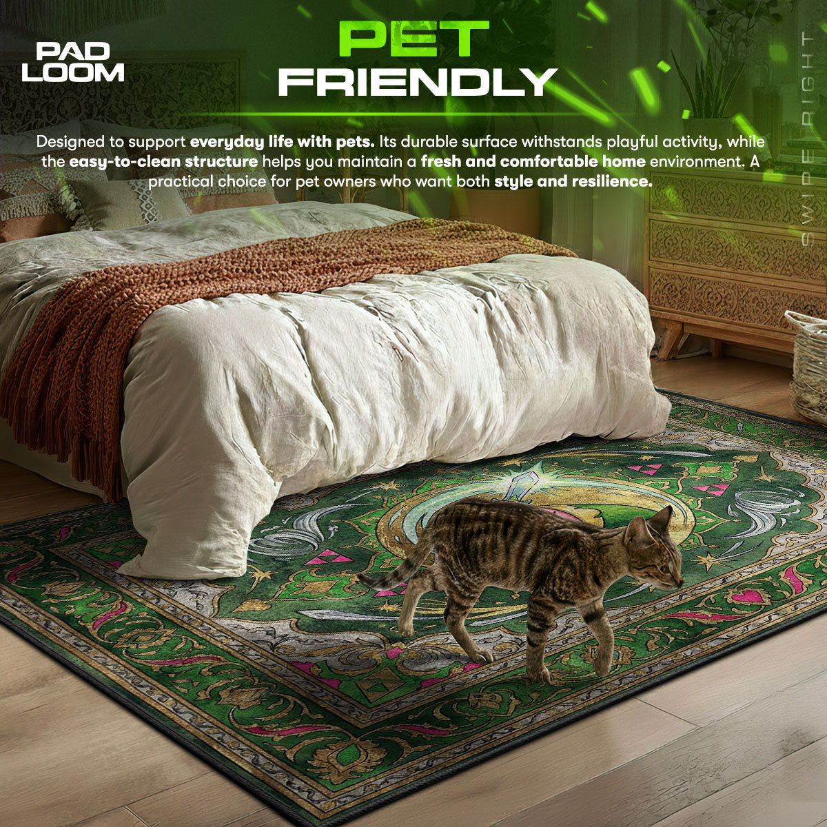 Kirby Sword Hero Rug - Kirby Chair Mat