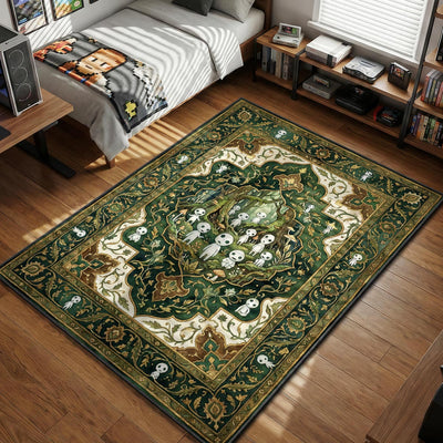 Kodama Forest Spirits Rug - Princess Mononoke Chair Mat
