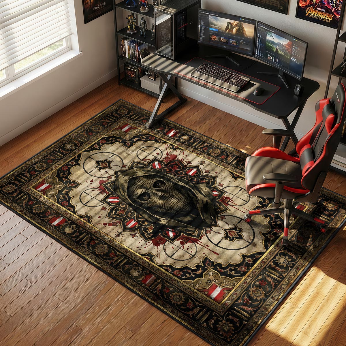 König Sniper Veil Rug - Call of Duty Chair Mat