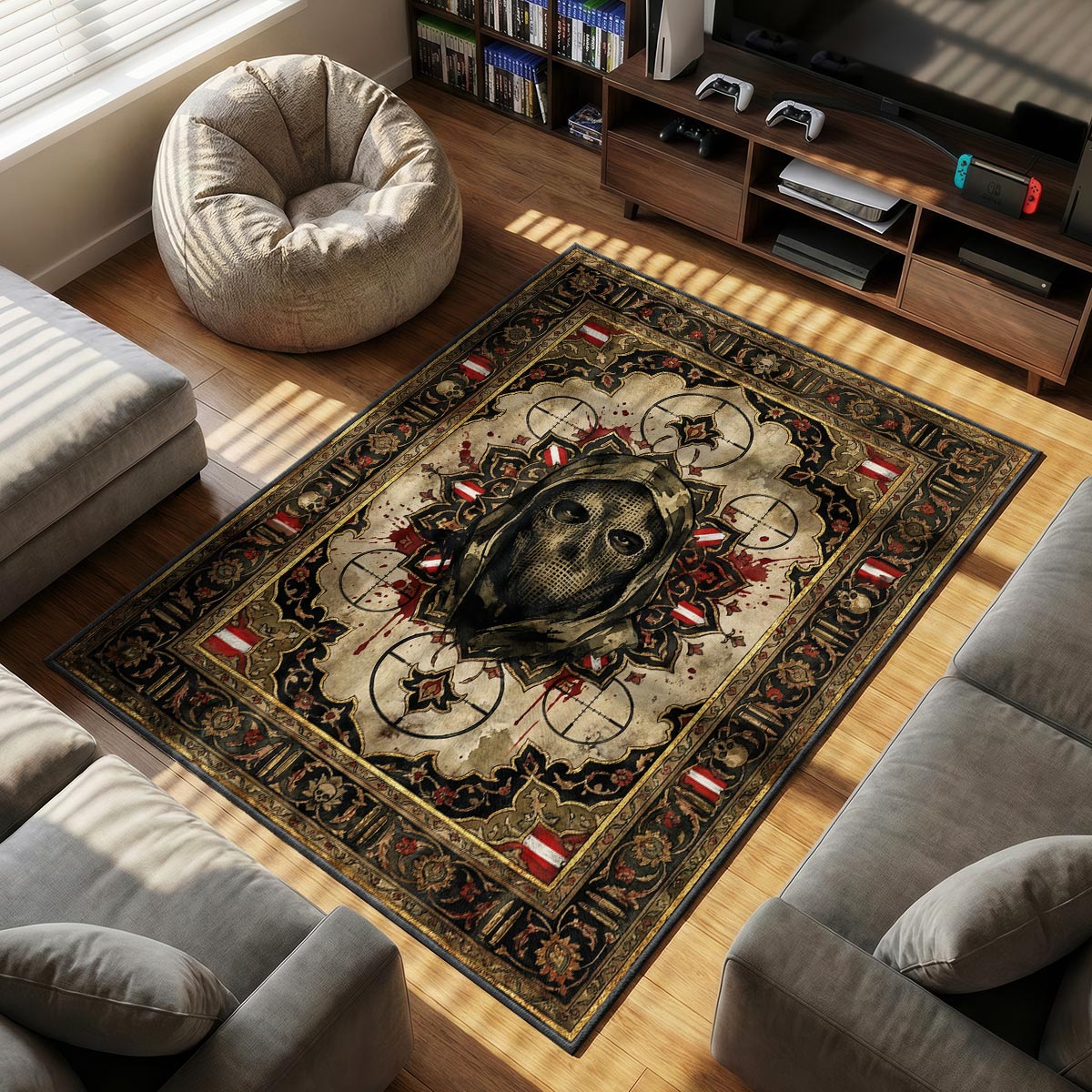 König Sniper Veil Rug - Call of Duty Chair Mat