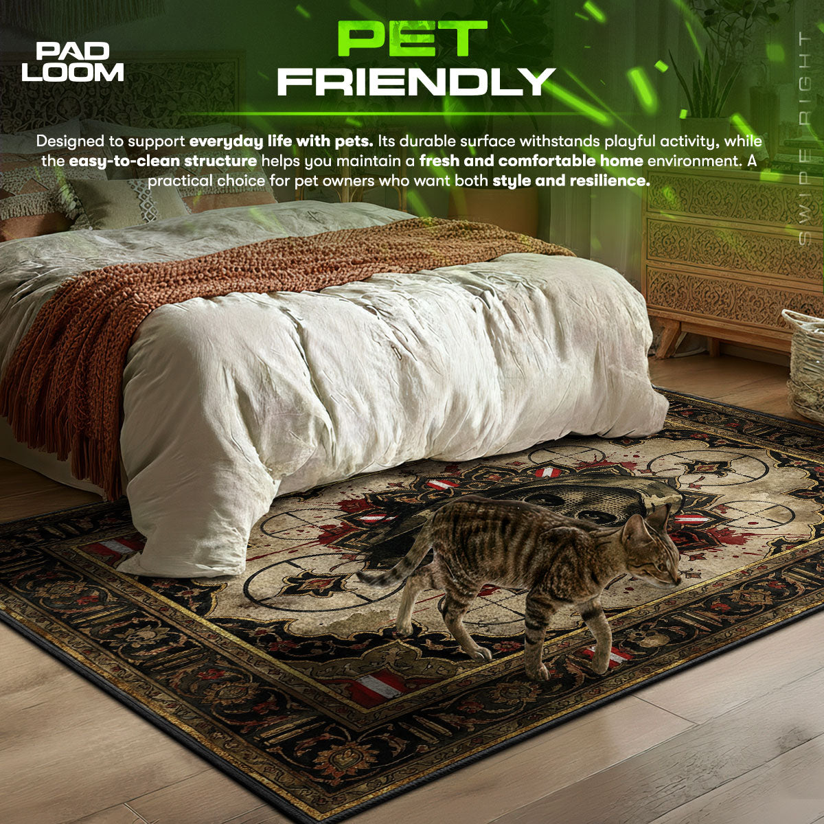 König Sniper Veil Rug - Call of Duty Chair Mat