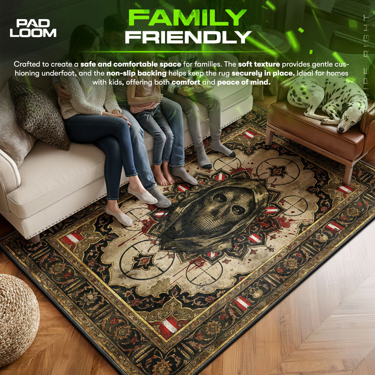 König Sniper Veil Rug - Call of Duty Chair Mat