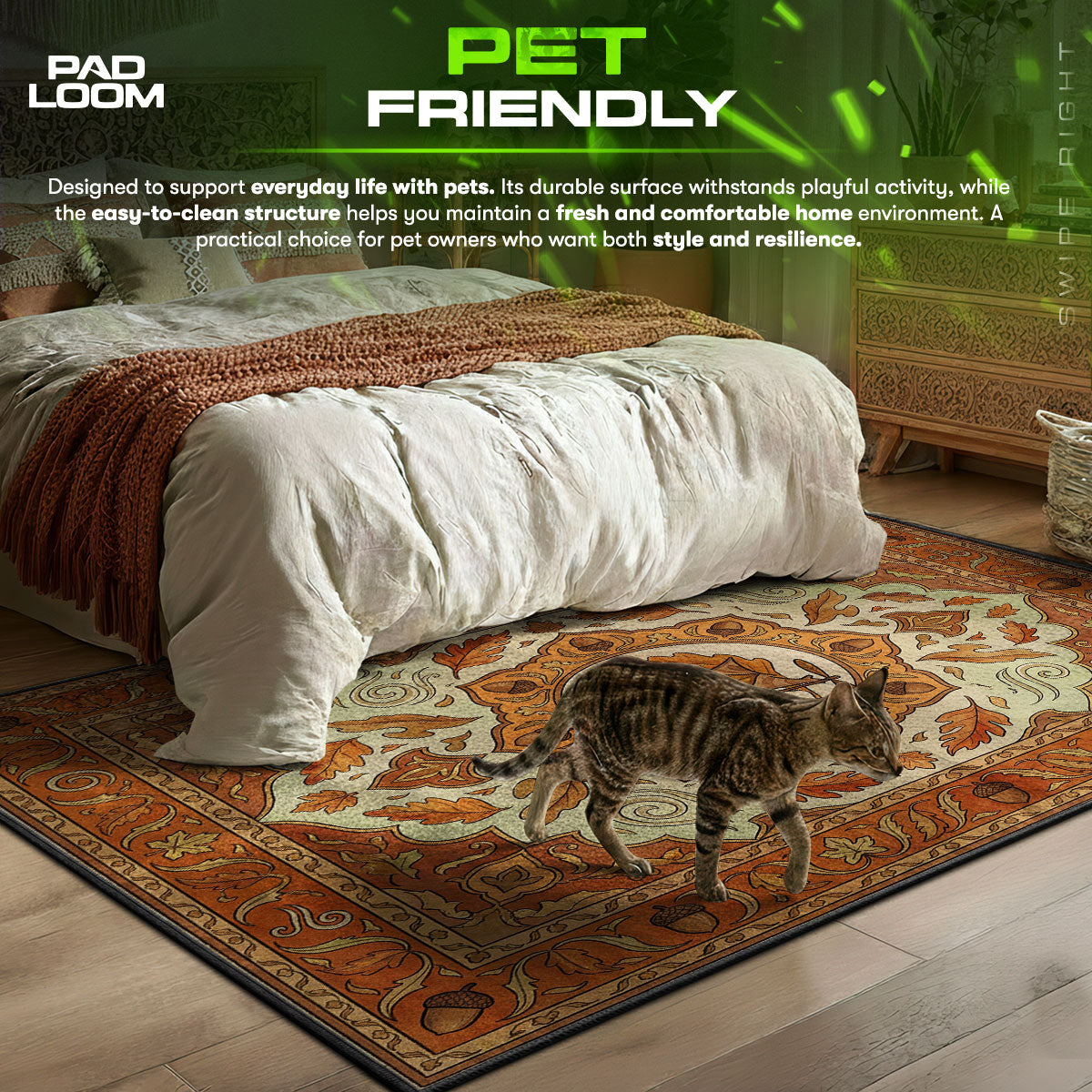 Korok Autumn Forest Rug - Zelda Chair Mat