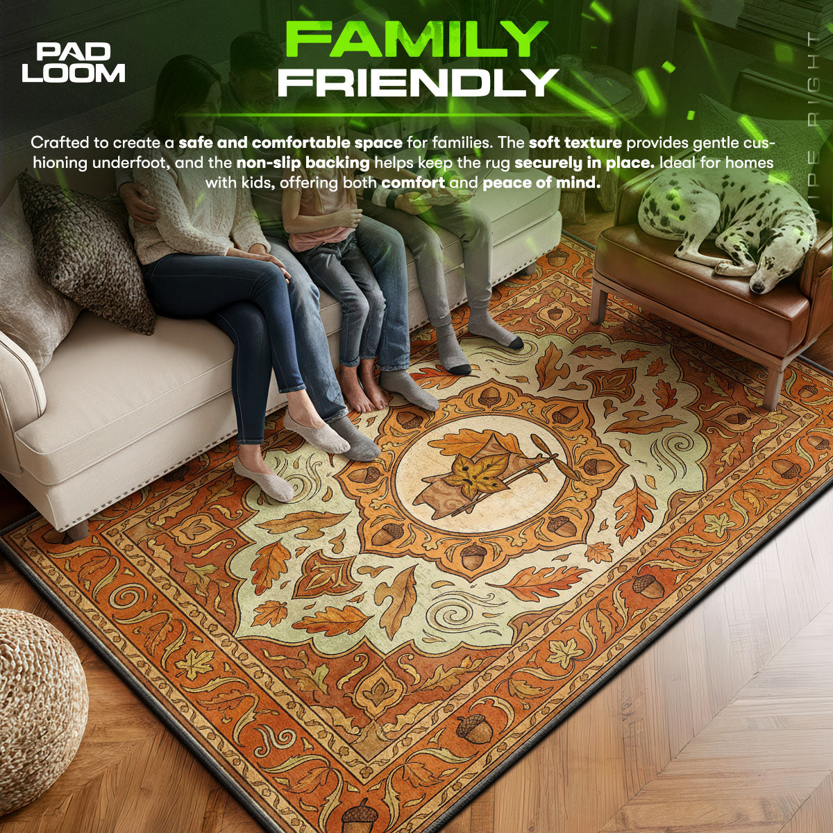 Korok Autumn Forest Rug - Zelda Chair Mat