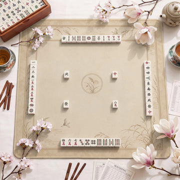 Kraft Crane Zen Mahjong Mat - Mah Jongg Mat
