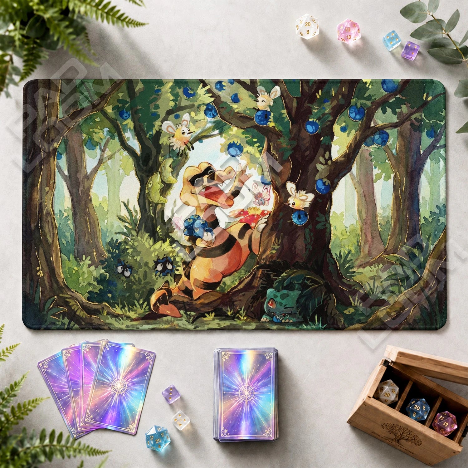 Krokorok Berries Playmat - Pokemon TCG Mat