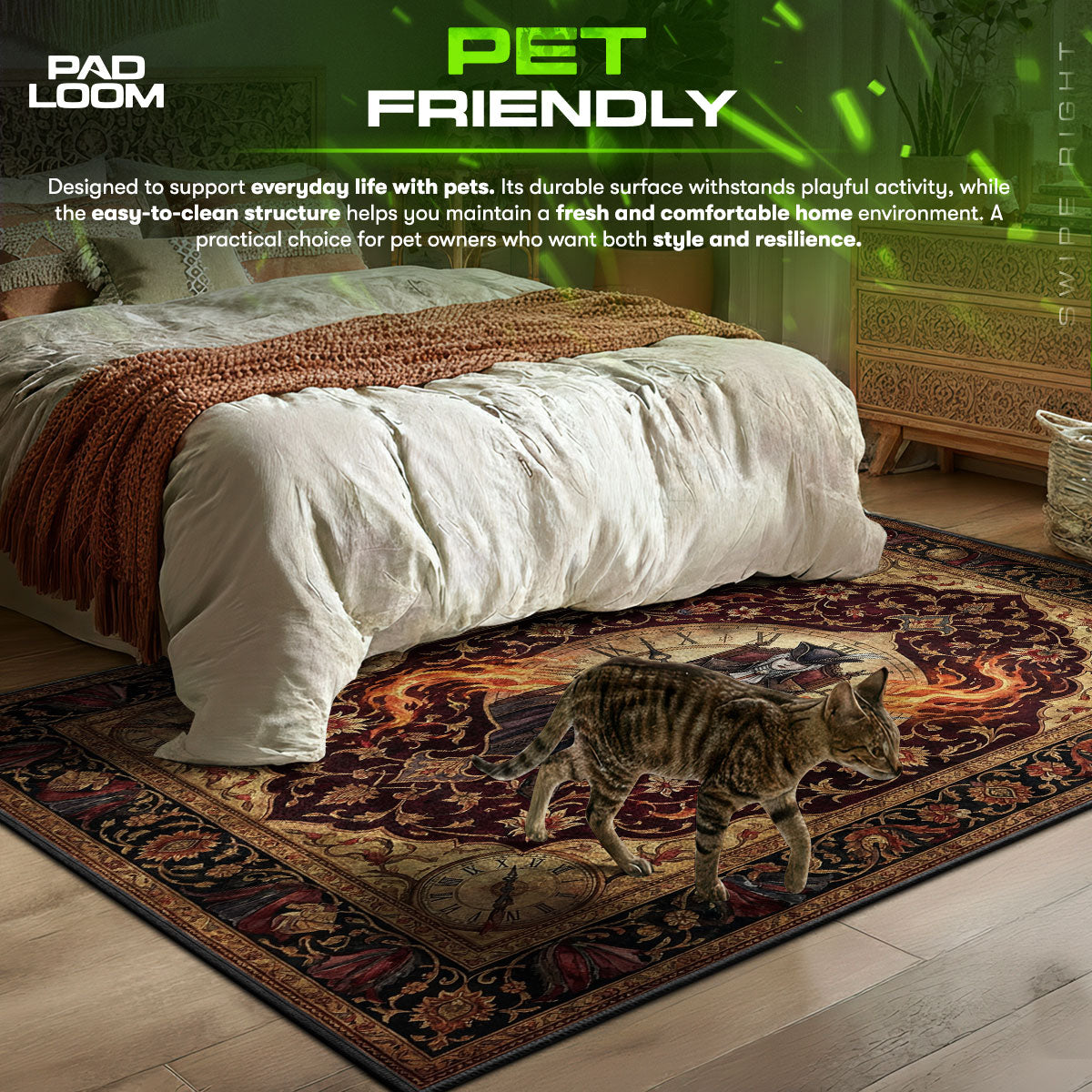 Lady Maria Astralfeuer Teppich - Bloodborne Stuhlunterlage