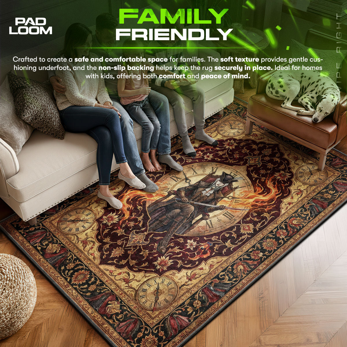 Lady Maria Astralfeuer Teppich - Bloodborne Stuhlunterlage