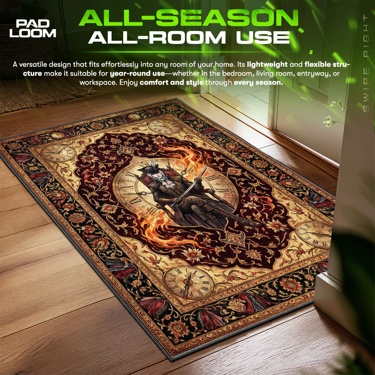 Lady Maria Astralfeuer Teppich - Bloodborne Stuhlunterlage