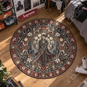 Lady Maria Clocktower Round Rug - Bloodborne Chair Mat