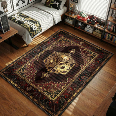 Lament Configuration Gothic Puzzle Rug - Hellraiser Room Mat