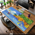 Lapras Cove Mouse Pad, Pokémon Ocean Desk Mat Padloom