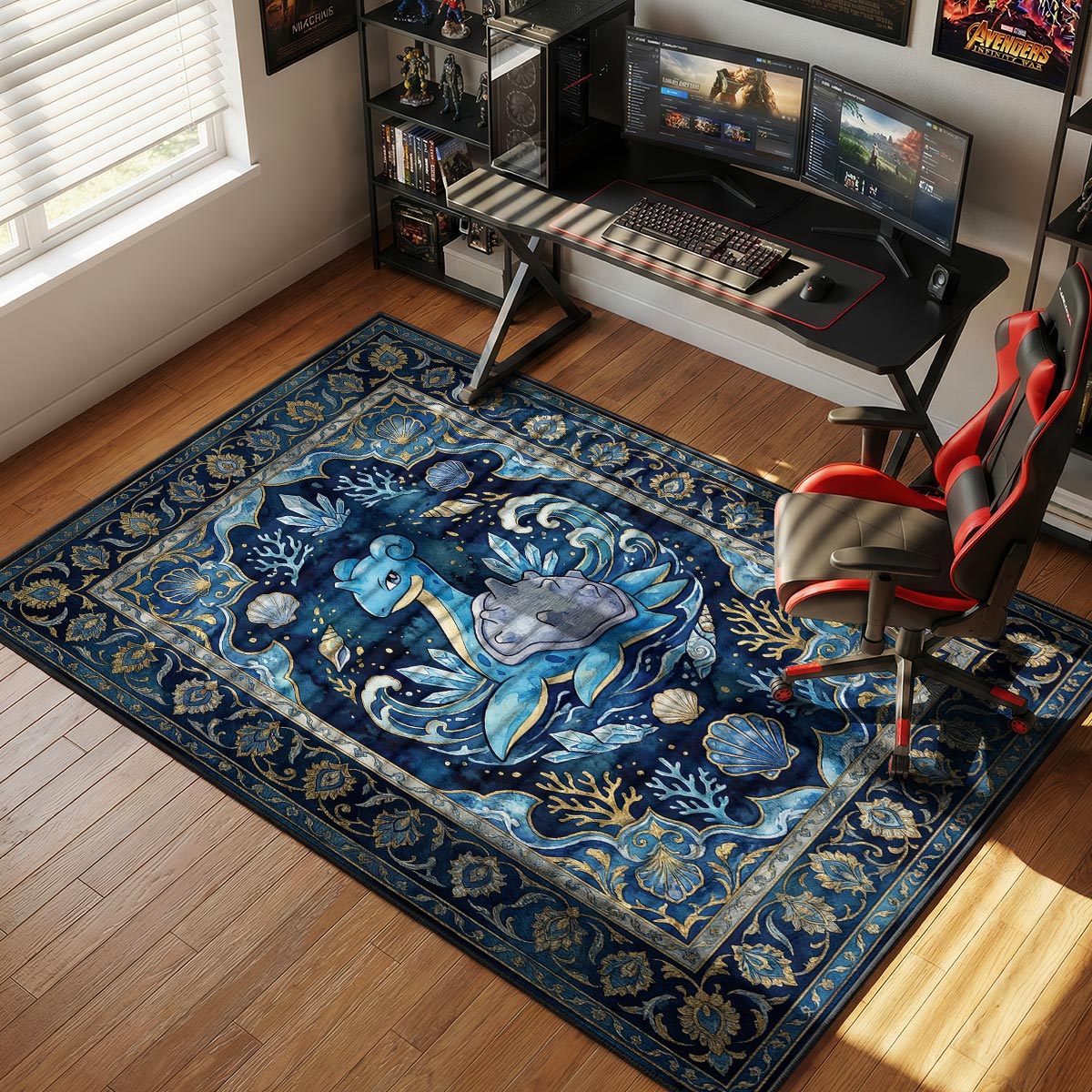 Lapras Crystal Ocean Chair rug — main product view