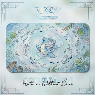 Lapras Pond Spielmatte - Pokémon TCG-Matte
