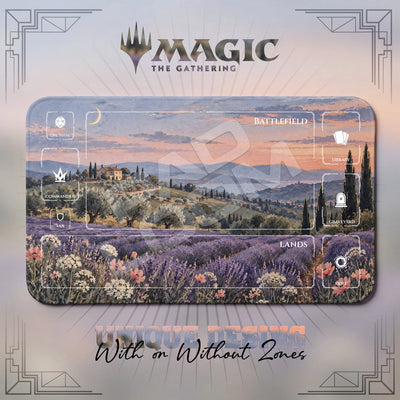 Lavender Dusk Playmat - MTG Magic Mat