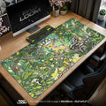 Leafeon Crystal Grove Mouse Pad – gaming desk mat by Padloom
