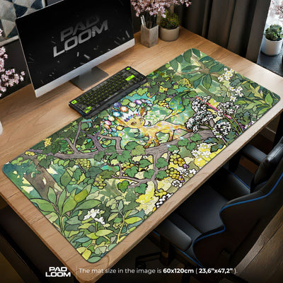 Leafeon Kristallhain Mauspad - Pokémon Schreibtischunterlage