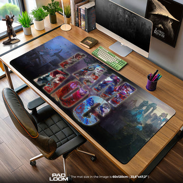 League of Legends ADC Role Mouse Pad, Gamer Desk Mat