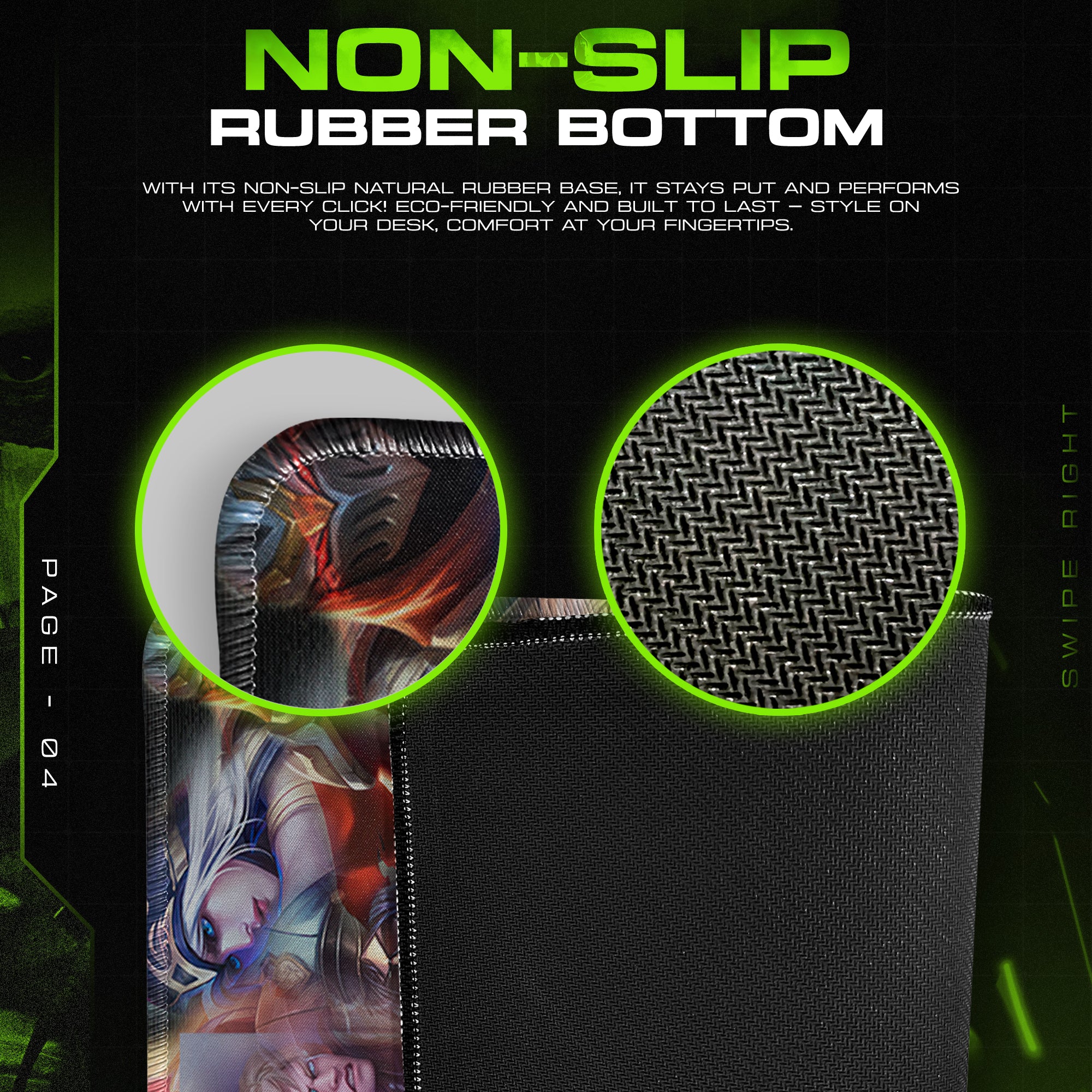 League of Legends Champion Collage Mouse Pad – Gaming Desk Mat