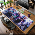 League of Legends KDA Group Mouse Pad, Gamer Desk Mat Padloom