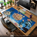 League of Legends Poro Snowball Mouse Pad, MOBA Gamer Desk Mat Padloom