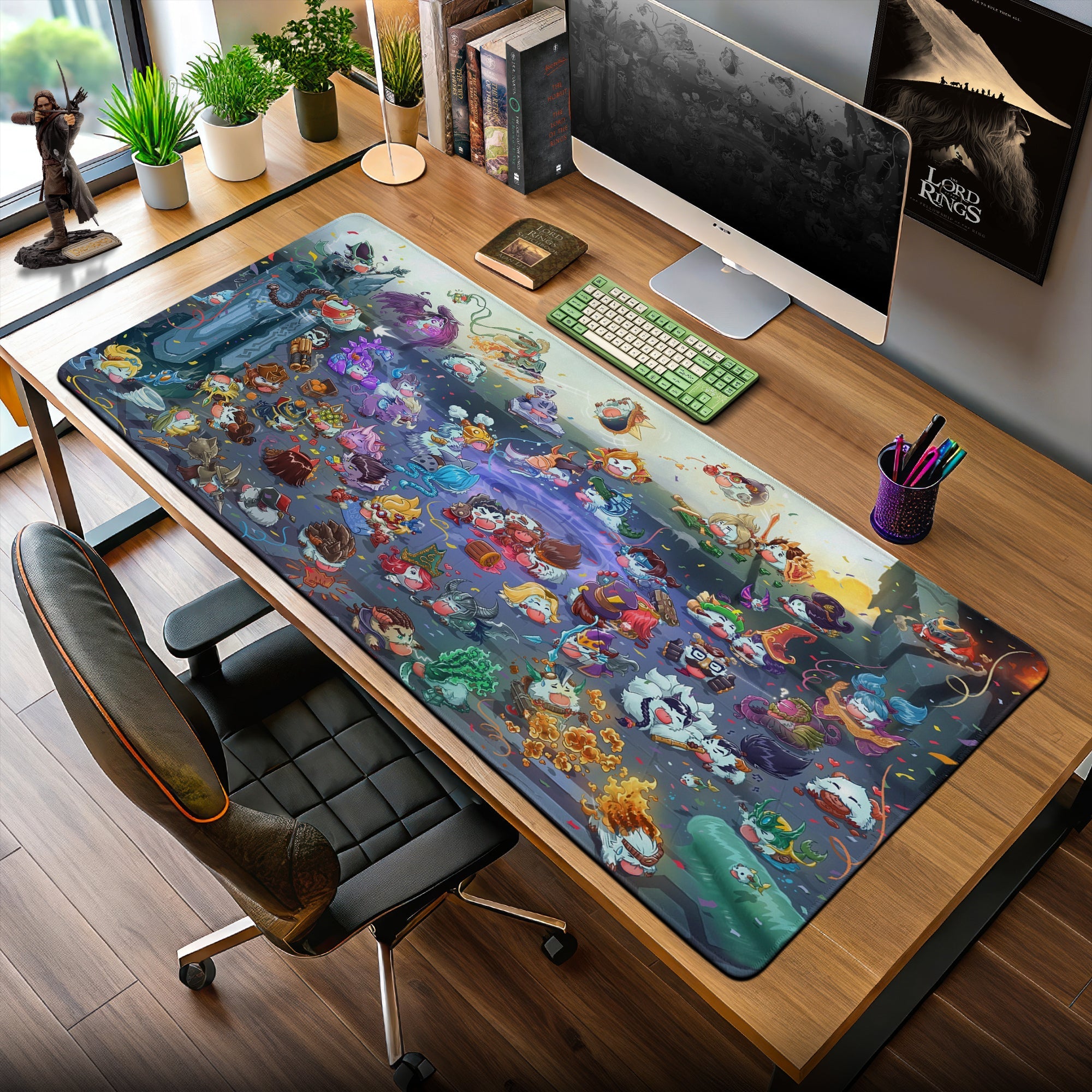 League of Legends Rift Legends Mouse Pad – Gaming Desk Mat – Padloom