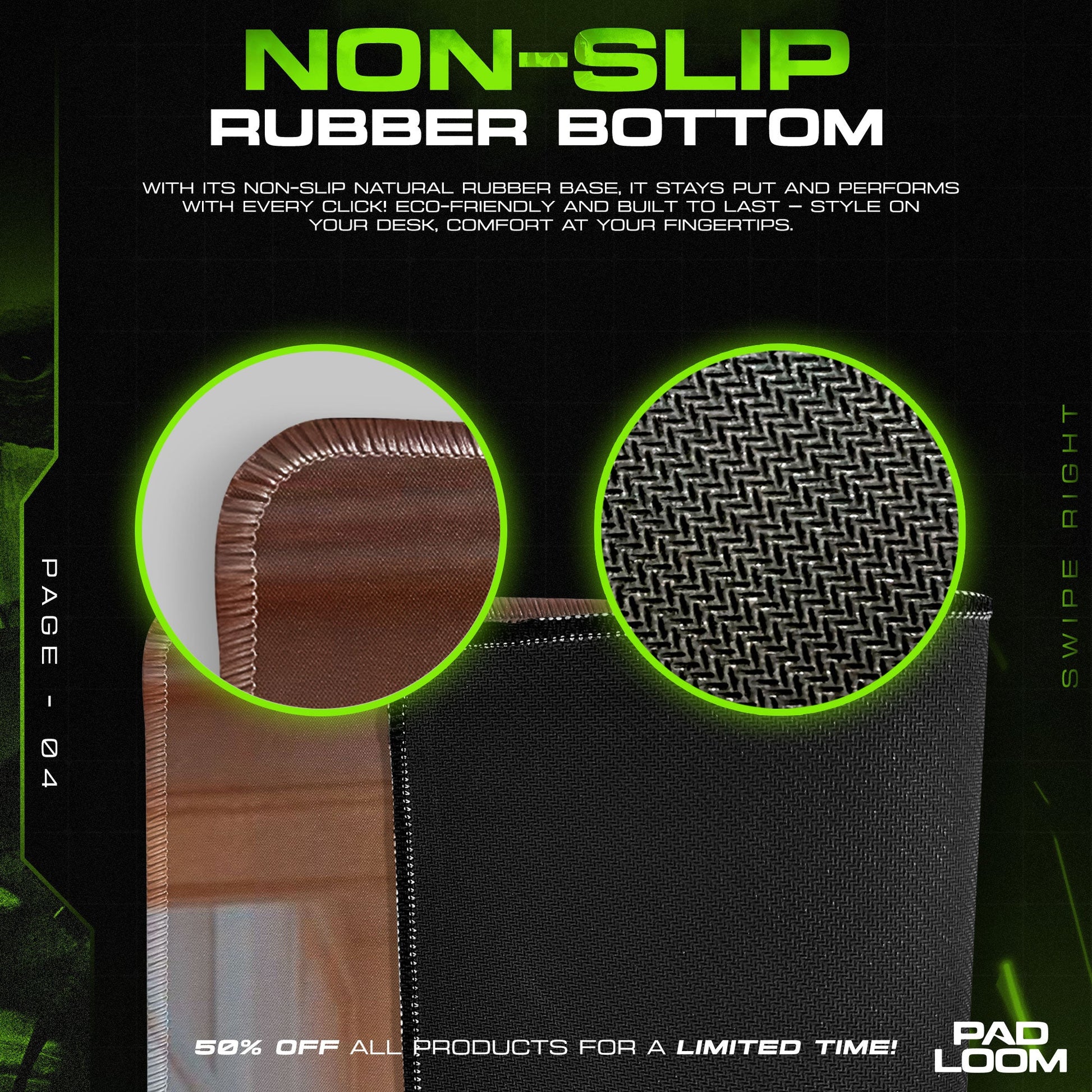 Legends at the Table - Iconic Villains Gaming Mouse Pad Padloom