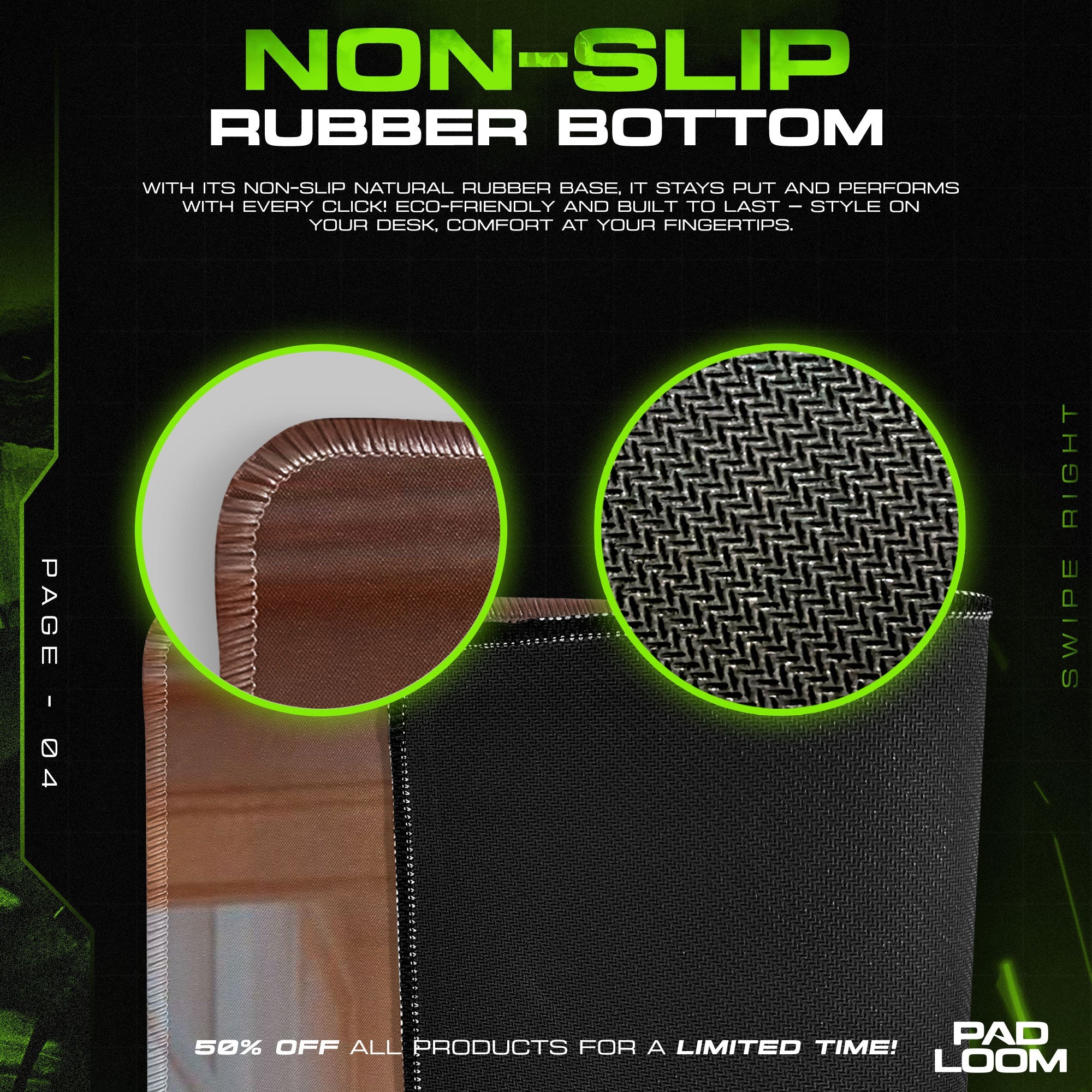 Legends at the Table - Iconic Villains Gaming Mouse Pad Padloom