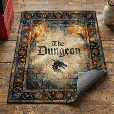 Level Up Mosaic Rug — Gaming Room Area Rug