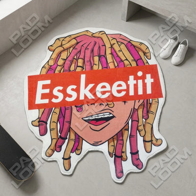 Lil Pump Rug - Shaped Man Cave Area Rug