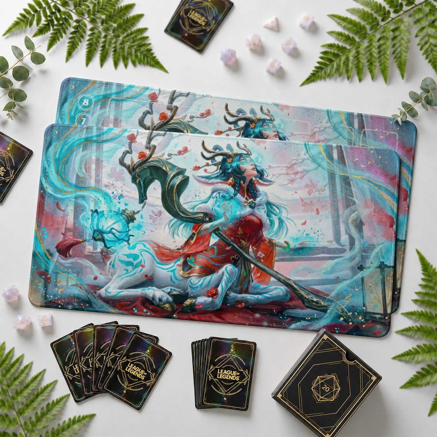 Lillia Lantern Playmat - LoL Riftbound TCG Mat