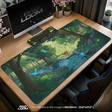 Link Fairy Spring Mouse Pad - Zelda Desk Mat