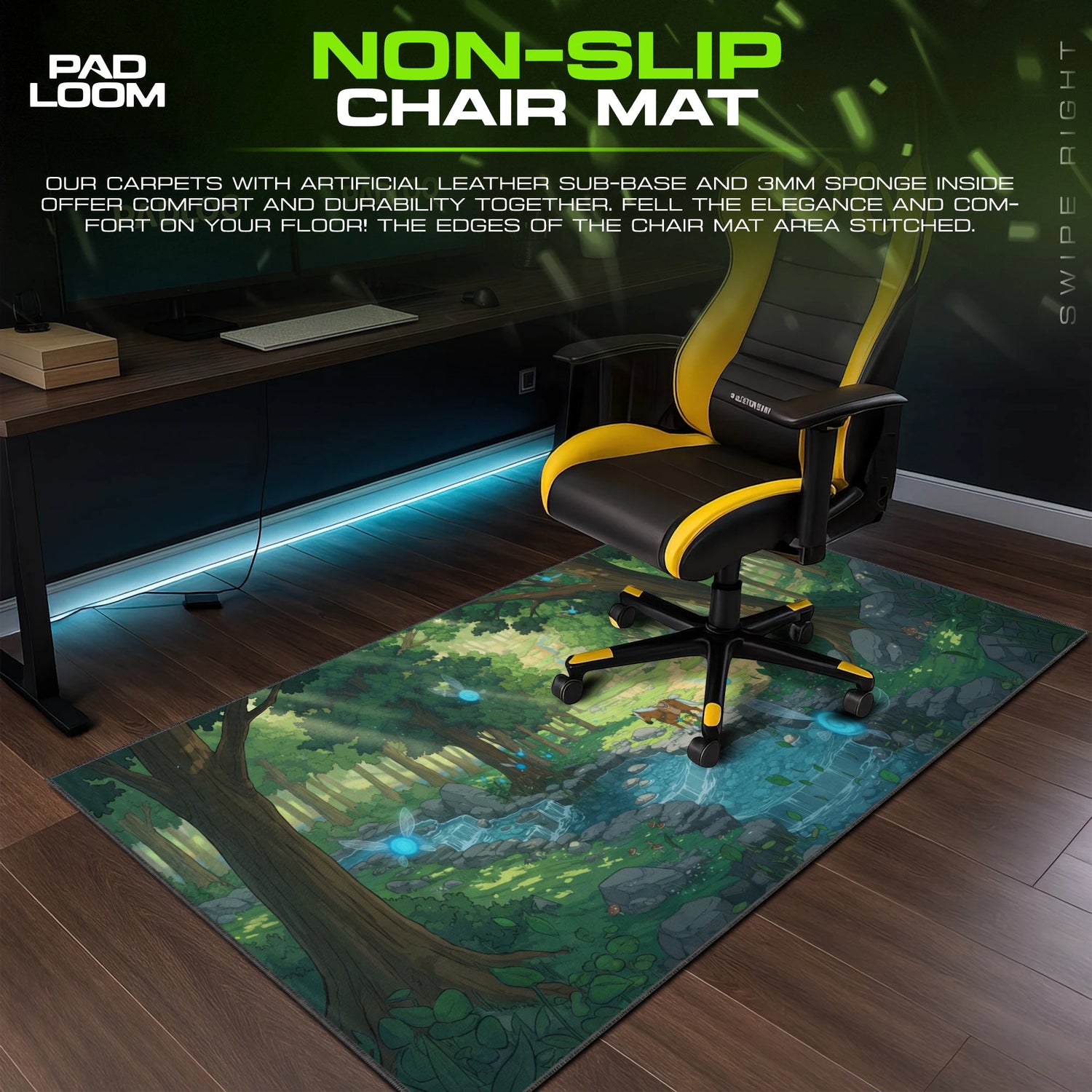 Link Fairy Spring Mouse Pad - Zelda Desk Mat