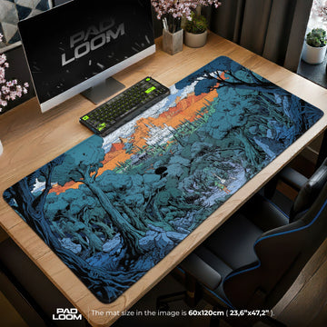 Link Hyrule Vista Mouse Pad - Zelda Desk Mat