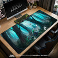 Link Lost Woods Mouse Pad – gaming desk mat by Padloom