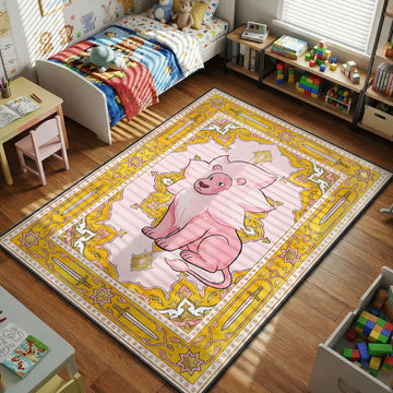 Lion Guardian Steven Universe Cartoon Area rug — main product view