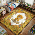 lion king safari jungle animals kids bedroom area rug