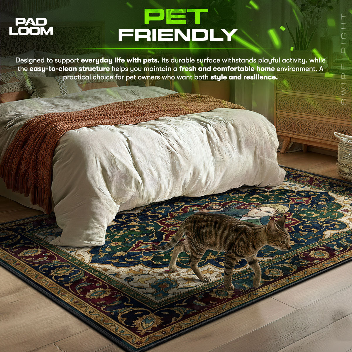 Loid Forger Twilight Spy Rug - Spy x Family Chair Mat