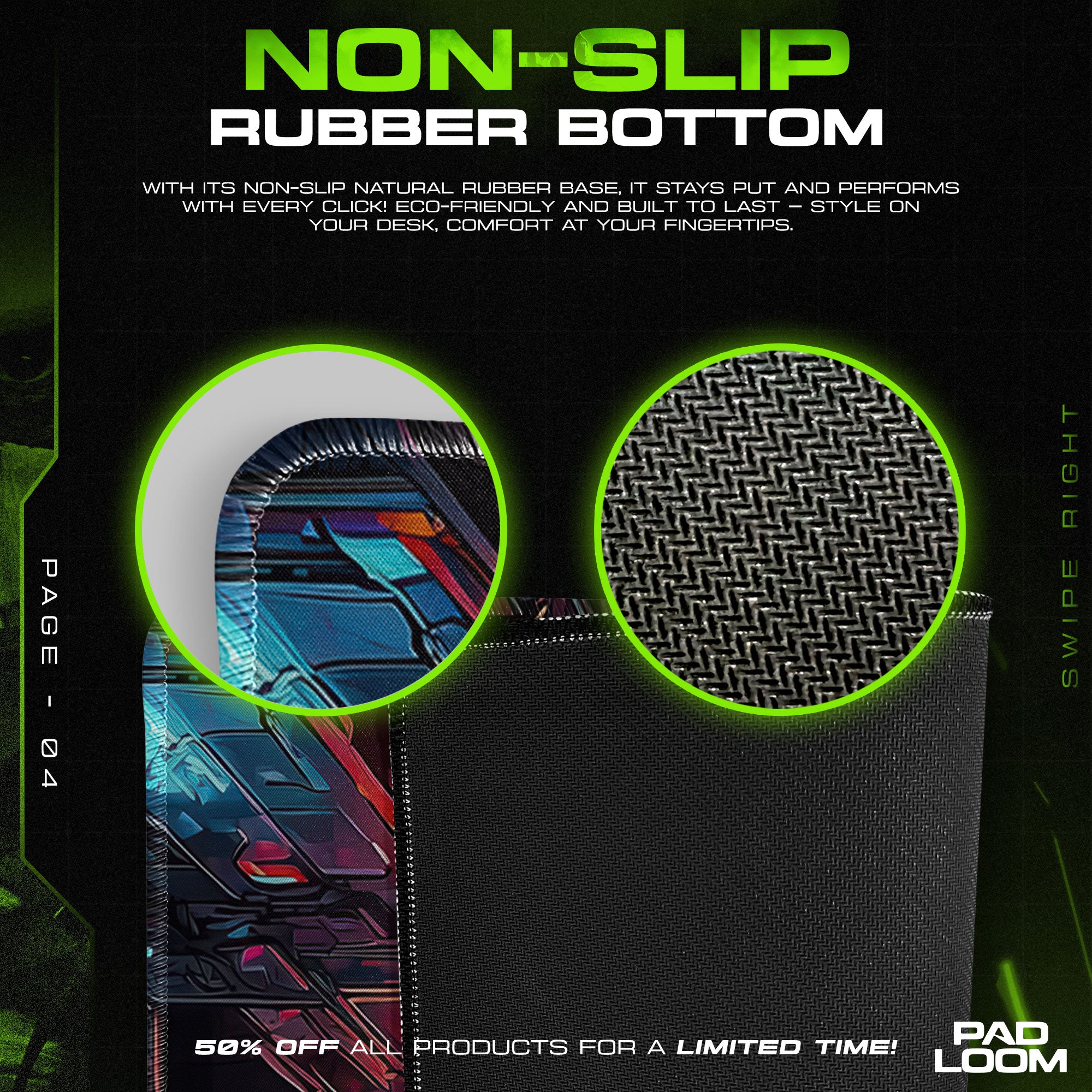 Loki Chaos Realm - Trickster Energy Gaming Mouse Pad