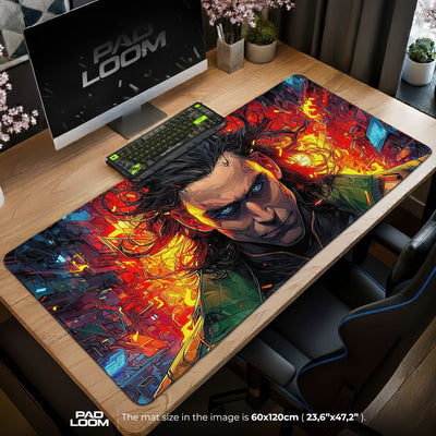 Loki Chaos Realm - Trickster Energy Gaming Mouse Pad