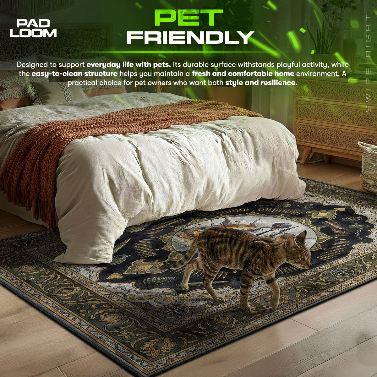 Lone Survivor Victory Rug - PUBG Chair Mat