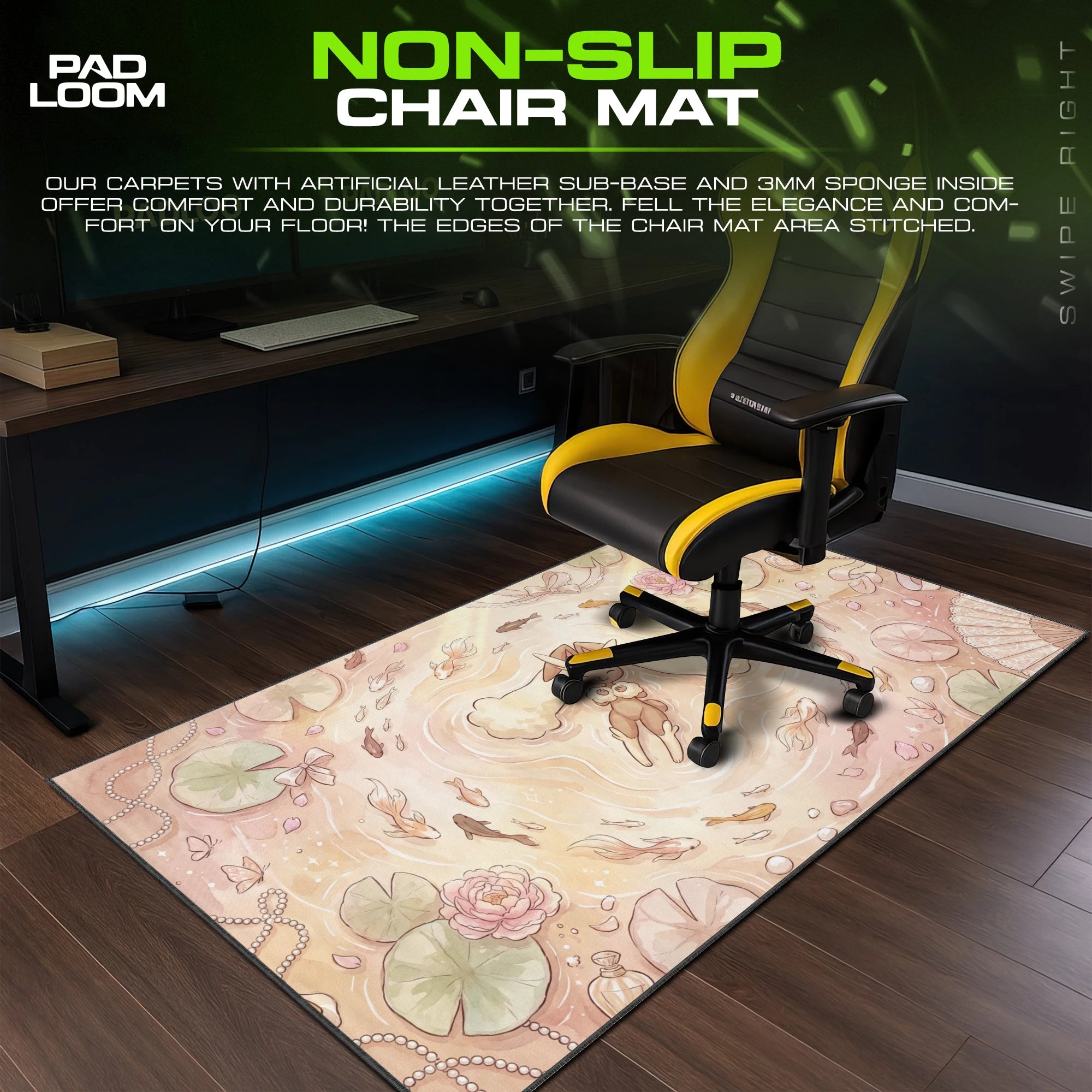Lopunny Boudoir Pond Mouse Pad - Pokemon Desk Mat