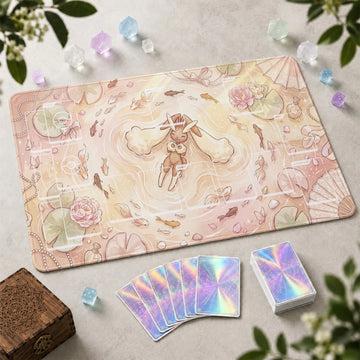 Lopunny Pond Playmat - Pokemon TCG Mat
