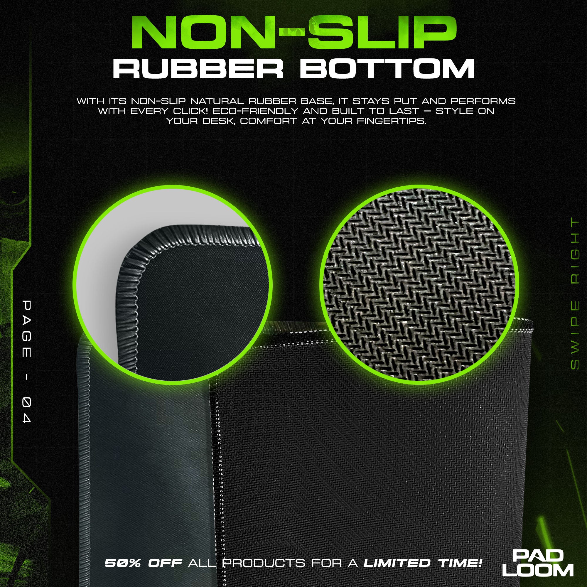 Lord of the Rings Mouse Pad - Elven Haven Gaming Desk Mat