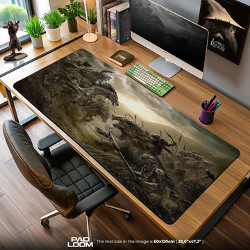 Lord of the Rings Riders of Rohan Mouse Pad, Fantasy Gamer Desk Mat