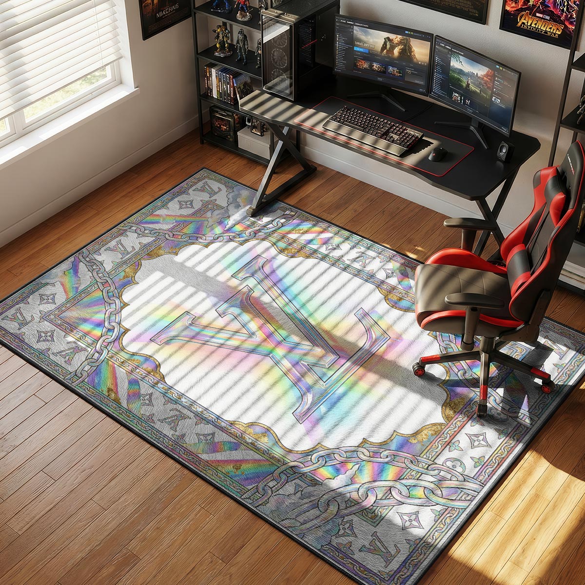Louis Vuitton Holographic Hype Floor rug — main product view